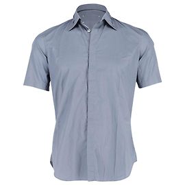 Maison Martin Margiela Camicia Maison Margiela a maniche corte in cotone grigio Grigio