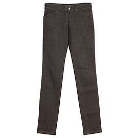 Vaqueros ajustados Balenciaga de algodón negro Negro