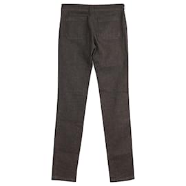 Balenciaga-Jeans Balenciaga Skinny Fit em algodão preto-Preto