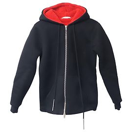 Giacca con cappuccio con cerniera frontale Givenchy in poliestere nero Nero
