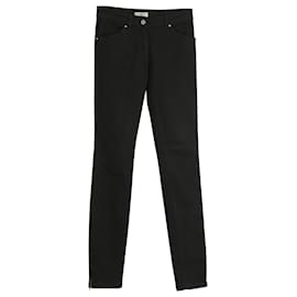 Balenciaga-Balenciaga Skinny Jeans in Black Denim Cotton-Black