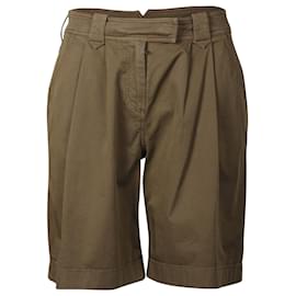 Burberry-Burberry Brit Casual Shorts in Brown Organic Cotton-Brown
