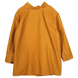 Balenciaga-Balenciaga Jacket in Yellow Cotton-Yellow