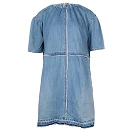 Marc Jacobs-Marc Jacobs Denim Dress in Blue Cotton-Blue