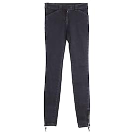 Balenciaga-Calça jeans skinny Balenciaga em jeans de algodão azul marinho-Azul,Azul marinho