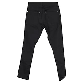 Acne-Acne Studios Slim Fit Max Jeans de algodón negro-Negro