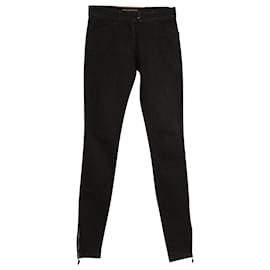 Balenciaga-Balenciaga Skinny Jeans in Black Cotton-Black