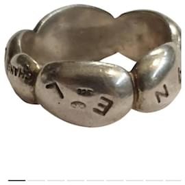 Chanel silver 925 ring Silvery