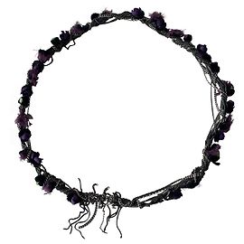 Maison Michel Accessori per capelli Nero Multicolore