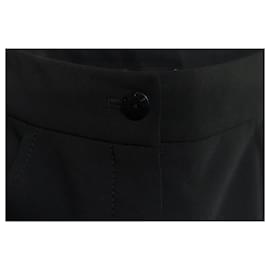Chanel-Calça preta chanel-Preto