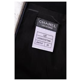 Chanel-Jupe noire Chanel-Noir