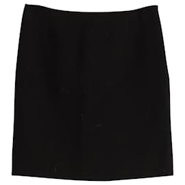 Tom Ford-Tom Ford Mini Skirt in Black Wool-Black