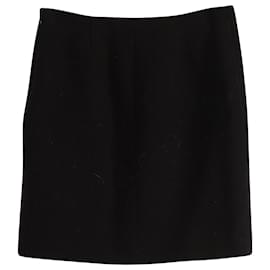 Tom Ford-Mini jupe Tom Ford en laine noire-Noir