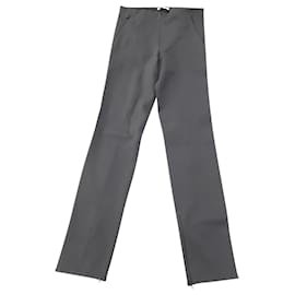 The row-The Row Corza Zipped Hem Trousers in Grey Polyamide-Grey