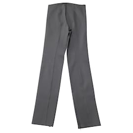 The row-The Row Corza Zipped Hem Trousers in Grey Polyamide-Grey