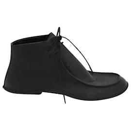 The row-The Row Car Shoe in Black Leather-Black