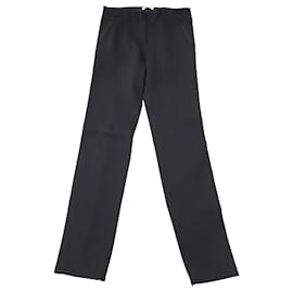 The row-Pantaloni con orlo con zip The Row Corza in poliammide grigio-Grigio