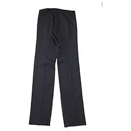 The row-Pantaloni con orlo con zip The Row Corza in poliammide grigio-Grigio