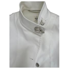 Hermès-Vestes-Blanc cassé
