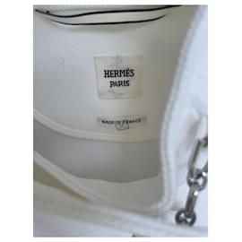 Hermès-Jacken-Aus weiß