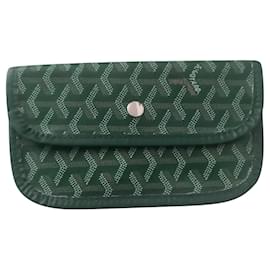 GOYARD GOYARD around zipper wallet purse canvas leather Goyardine Gray SHW  used ｜Product Code：2101216398429｜BRAND OFF Online Store