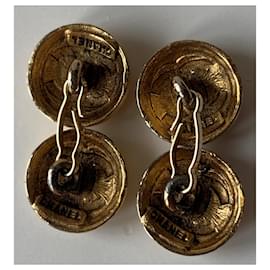 Chanel-Cufflinks-Golden