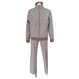 Balenciaga Light grey viscose tracksuit Grey