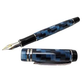 Autre Marque PARKER DUOFOLD CENTENNIAL CHECK BLUE DAMIER MOZAIC FÜLLFEDERHALTER Blau
