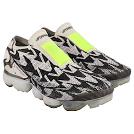 Nike-Nike x Acronym Air Vapormax Moc 2 Baskets en Light Bone, black, Volt Polyester-Multicolore