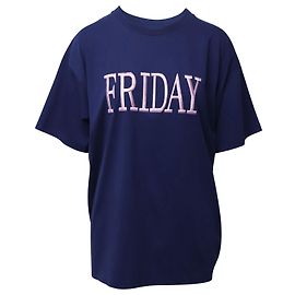 T-shirt Alberta Ferretti Friday in cotone blu navy Blu Blu navy
