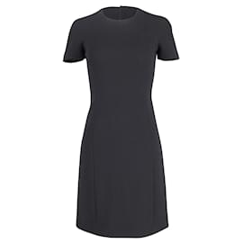 Michael Kors-Michael Kors Shift Dress in Black Cotton-Black