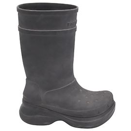 Balenciaga Crocs Rain Boots in Black EVA Rubber Black