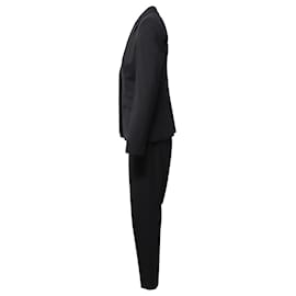 Hugo Boss-Boss Blazer & Trouser Suit in Black Wool-Black