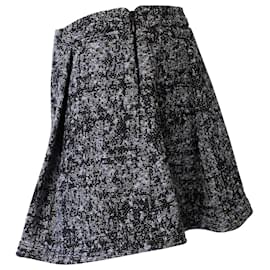 Proenza Schouler-Proenza Schouler Tweed Skater Mini Skirt in Multicolor Cotton -Other,Python print