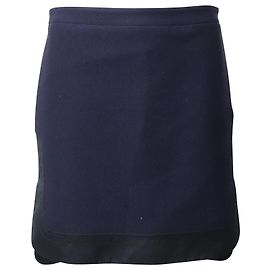 Autre Marque N21 Jupe Crayon en Polyester Bleu Marine Bleu Marine