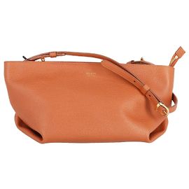 Bolsa transversal Khaite Augusta em couro de bezerro marrom Marrom