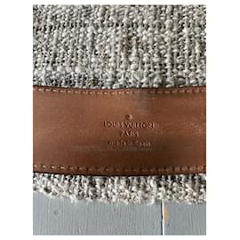 Louis Vuitton-Monogramm-Initialen-Braun