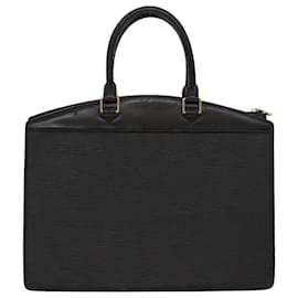 Louis Vuitton-LOUIS VUITTON Epi Riviera Hand Bag Noir M48182 LV Auth ar9085-Black