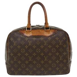 Louis Vuitton-LOUIS VUITTON Monogram Deauville Hand Bag M47270 LV Auth th3478-Monogram
