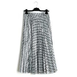 Fendi NICKI MINAJ SILVER PLEATS BONE Silvery