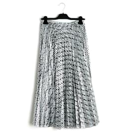 Fendi-NICKI MINAJ SILVER PLEATS OS-Argenté