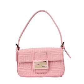 FENDI - Sac Baguette vintage Mama mini Rose