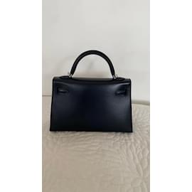 Hermès-HERMES  Handbags T.  Leather-Black