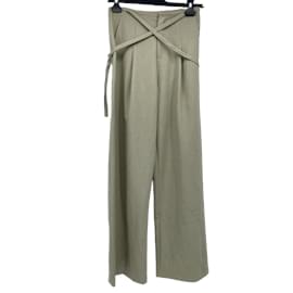 Autre Marque-LEE WEI  Trousers T.International S Polyester-Green