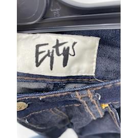 Autre Marque-Jeans EYTYS T.US 26 Algodão-Azul marinho