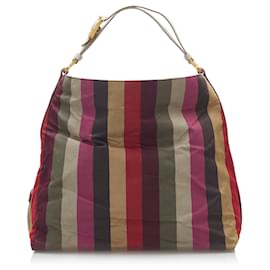 Fendi-Sac à bandoulière Fendi Multi Pequin-Multicolore
