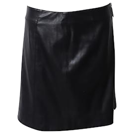Hugo Boss-Hugo Boss Mini Skirt in Black Polyester-Black