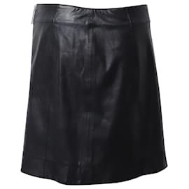 Hugo Boss-Hugo Boss Mini Skirt in Black Polyester-Black