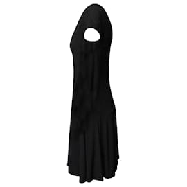 Ralph Lauren-Lauren Ralph Lauren Polka-Dot Kleid aus schwarzem Polyester-Schwarz