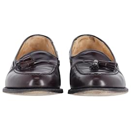 Church's-Church’s Tassel Loafers in Brown Leather-Brown